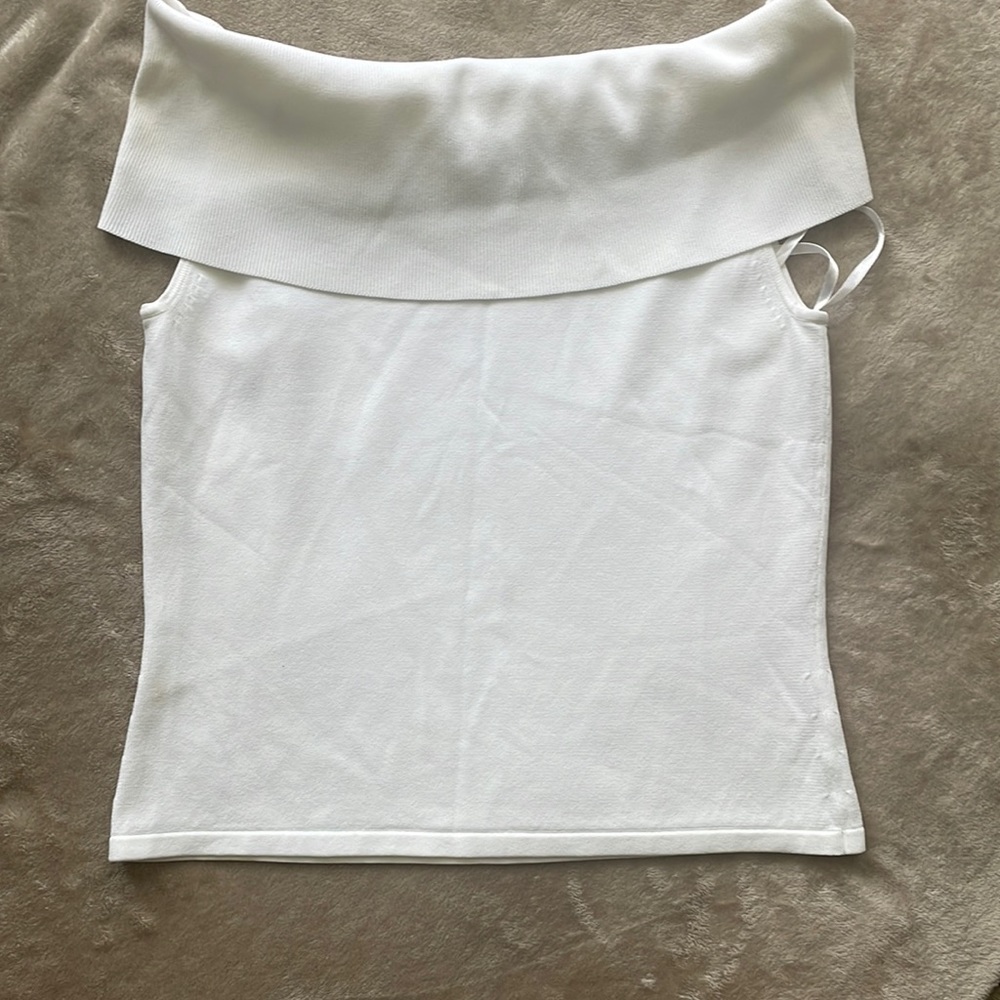 White House Black Market white top